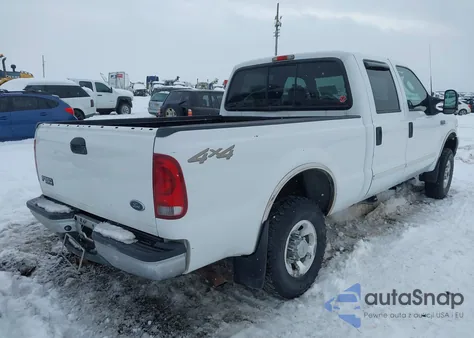 2003 Ford F-250 из США, поврежденный, VIN 1FTNW21L53ED49638